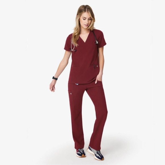 Figs Pants & Jumpsuits Figs High Waisted Kade Cargo Scrub Pants